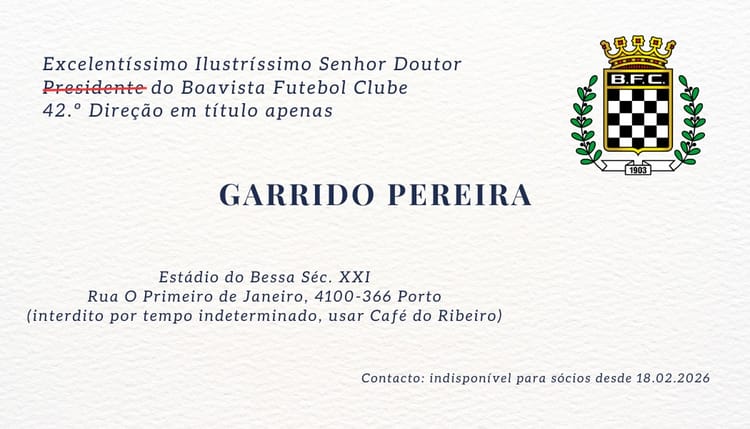 Ideal Axadrezado #018 - O Boavista está a morrer. Não está morto.